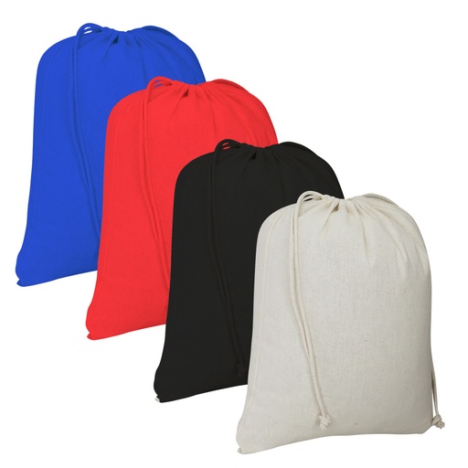 [MQP_E63_Azul] Saco 100% Algodón 120g