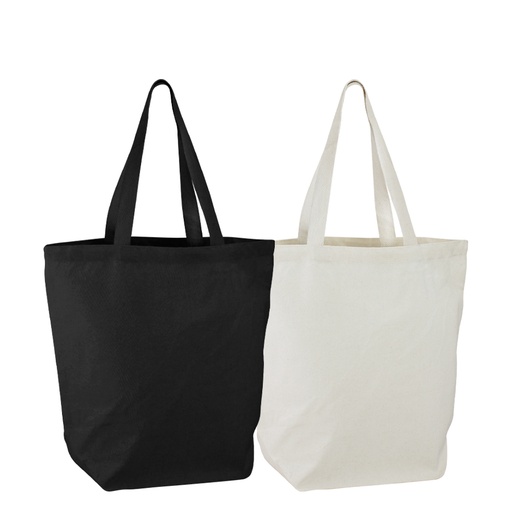 [MQP_E67_Negro] Bolsa 100% Algodón Bangladesh