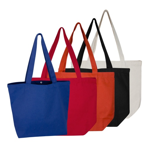 [MQP_E76_Azul] Deluxe Bolsa Canvas Algodón SUSTENTA