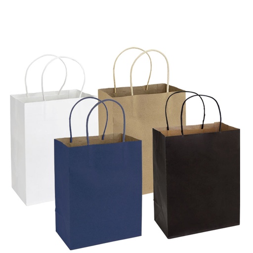 [MQP_E100_Blanco] Bolsa de Papel 120g/m2