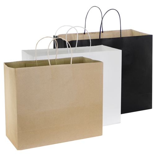 [MQP_E107_Blanco] Bolsa de Papel 150g/m2