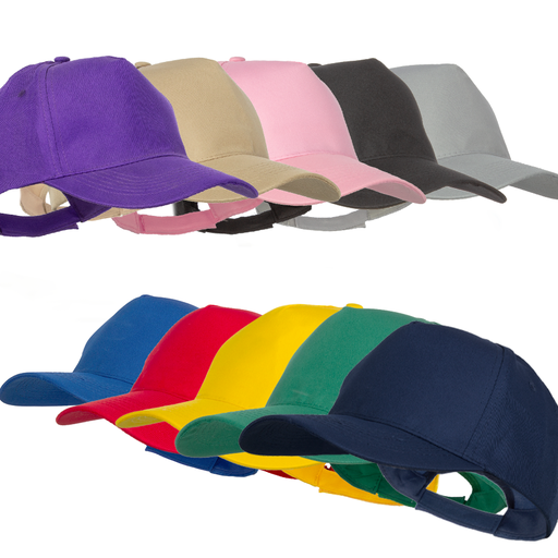 [MQP_Y35_Blanco] Gorro Jockey Poliéster Sublimación
