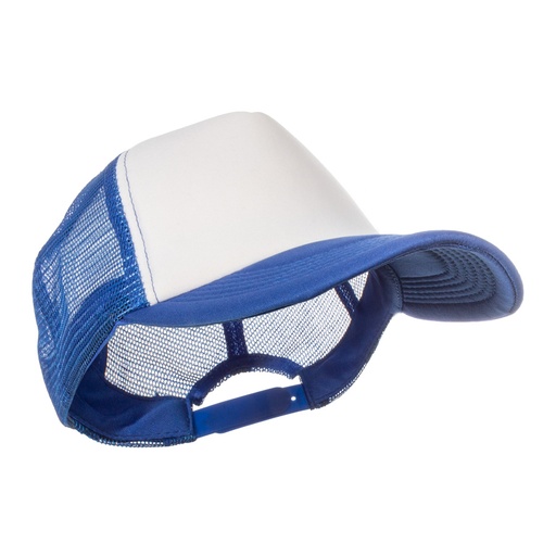 [MQP_Y39_Blanco] Gorro Jockey Poliéster Sponge Malla Sublimación