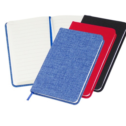 [MQP_N73_Azul] Libreta de Tela