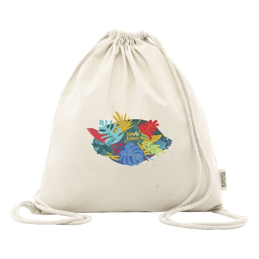 [MQC_C588_42856] Bolsa Mochila De Algodón "Chill"