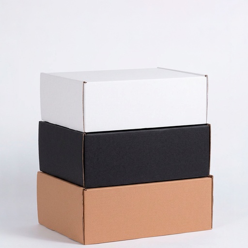 [MQP_F25_Blanco] Caja autoarmable 40 x 30 x 15 cm