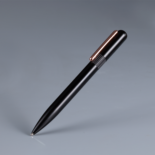 [MQP_L153_Encobrizado Metalico] Bolígrafo "BARRICK" con clip encobrizado.
