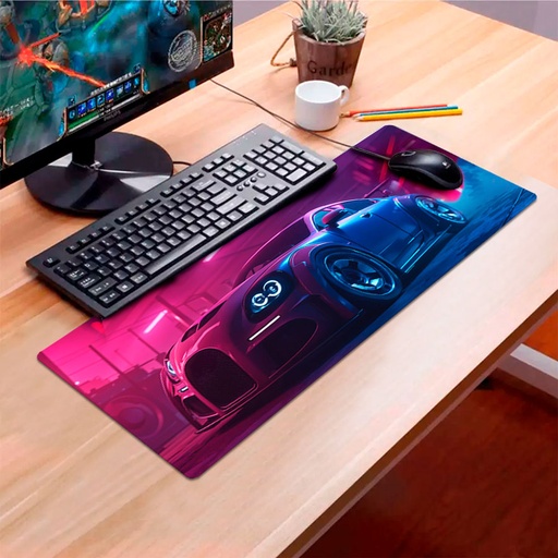 [MQP_Y102_Blanco] Mouse Pad "GAMER", para Sublimación 70x30 cm