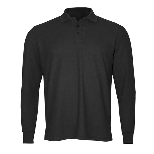 [MQA_POLALGPIQMLHAFXS] Polera Algodón Pique Manga Larga Velox Hombre
