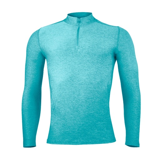 [MQA_POLDFML9103HJAFS] Polera Dry Fit Manga Larga Con Cierre Pale Hombre