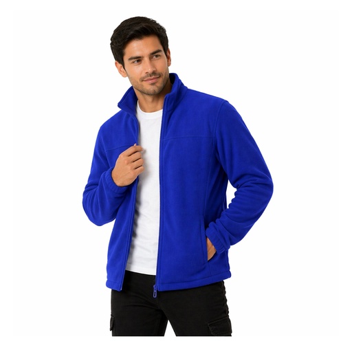 [MQA_CHTPOLAR9022HAFS] Chaqueta Polar Liso Chilla Hombre