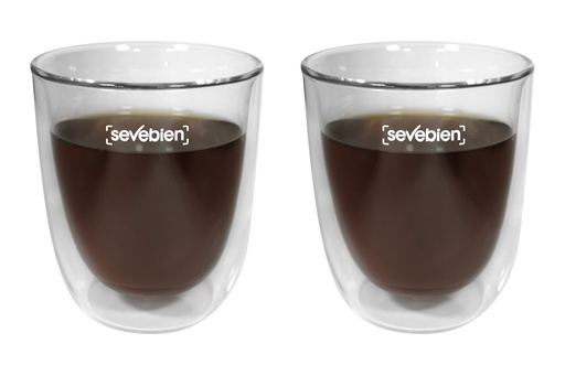 [MQC_T549_38382] Set De Vasos De Vidrio "Double"