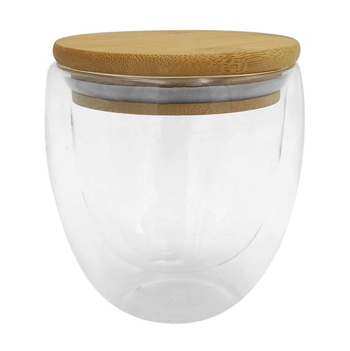 [MQC_T599_39262] Taza Doble Vidrio ¨Colombia¨