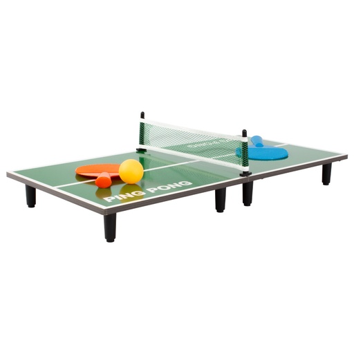 [MQP_J16_Plateado] Mini Ping-Pong de Sobremesa