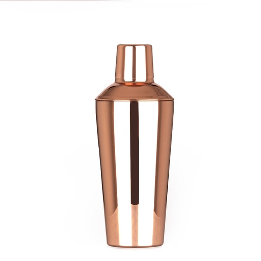 [MQP_M62_Encobrizado Metalico] Botella - Coctelera Encobrizada con Filtro 700cc