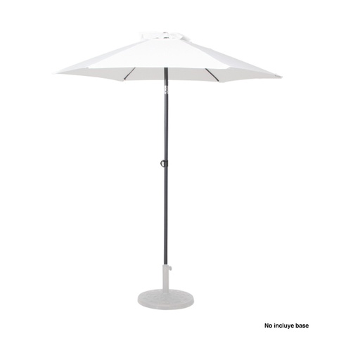 [MQP_P12_Blanco] Quitasol redondo "Twist" Ø2M