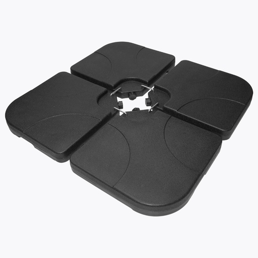 [MQP_P21_Negro] Set de 4 bases rellenables