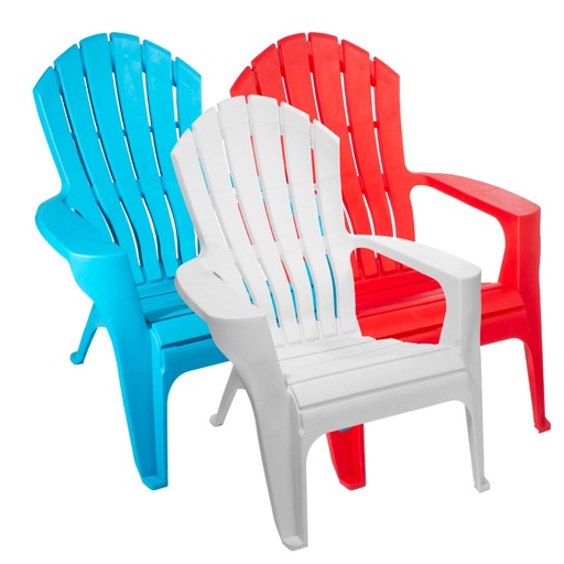 [MQP_S56_Blanco] Silla Plástica ADIRONDACK
