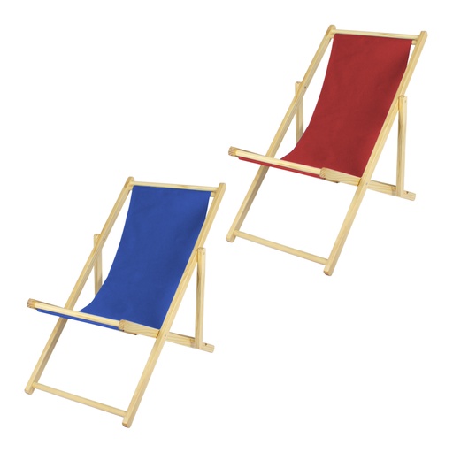 [MQP_S69_Azul] Silla de lona plegable de Playa