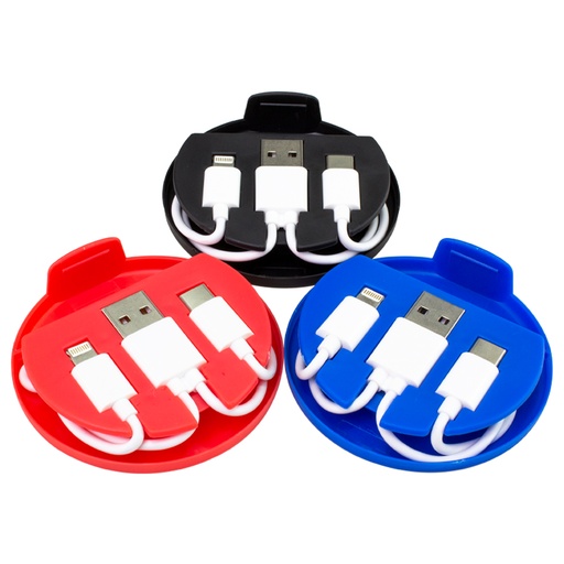 [MQP_A45_Azul] Connect Multicargador 4-en-1