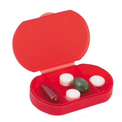 [MQP_B15_Blanco Traslucido] Pastillero Trizone