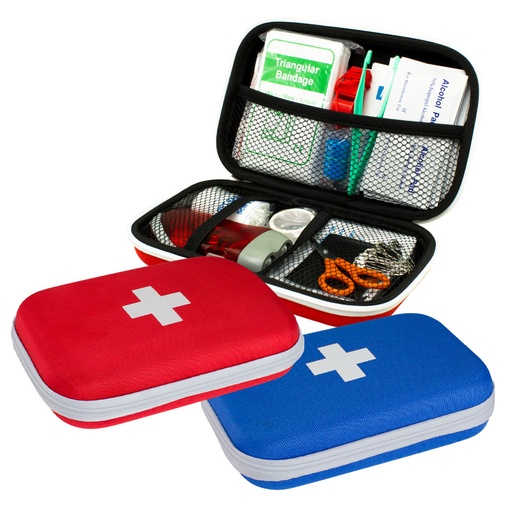 [MQP_B28_Azul] Kit de Primeros Auxilios 50 en 1