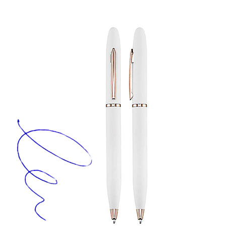 [MQI_601060195] Bolígrafo Lápiz Metálico L77 ENCOBRIZADO/BLANCO