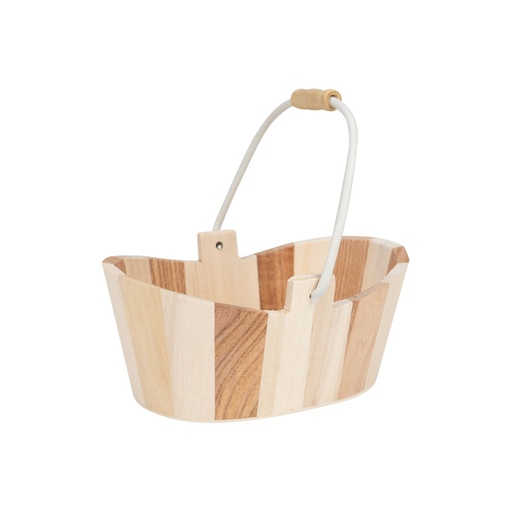 [MQP_F13_Madera] Canasto ovalado de Madera