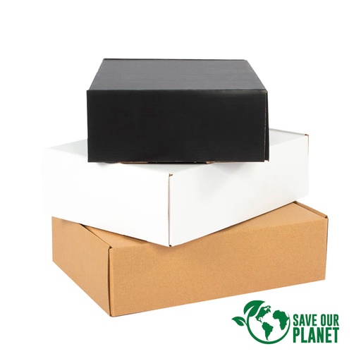 [MQP_F23_Blanco] Caja autoarmable 32x22x9 cm