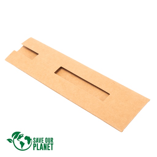 [MQP_F30_Natural] Estuche Porta-Lápiz o Bolígrafo, en cartón reciclado.