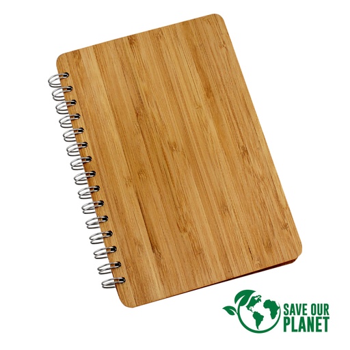 [MQP_N38_Natural] Deluxe Cuaderno de Bamboo
