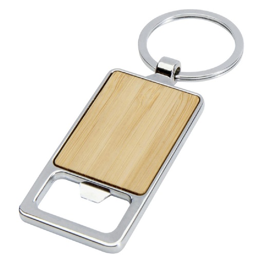 [MQI_601063903] Llavero Madera Bamboo Destapador K123